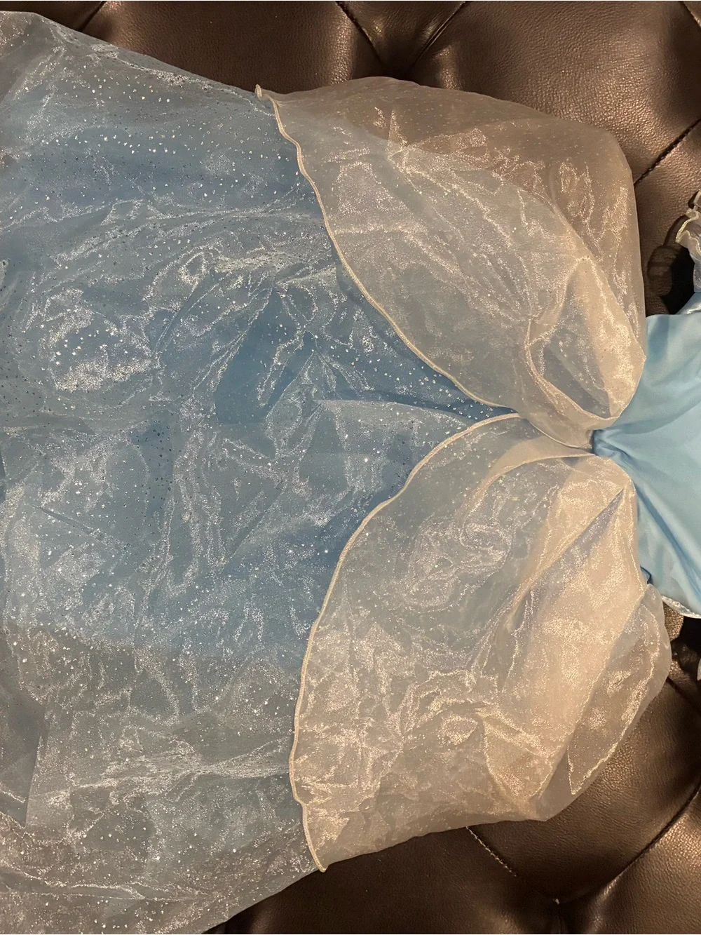 Disney Cinderella Light Blue Sparkle Princess Dress - never worn